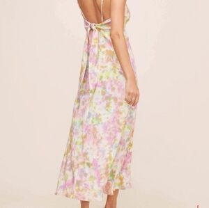 Astr the label charisma tye dye midi dress